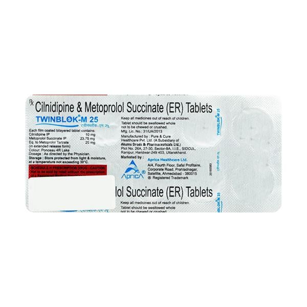TWINBLOK M 25mg Tablet 10's