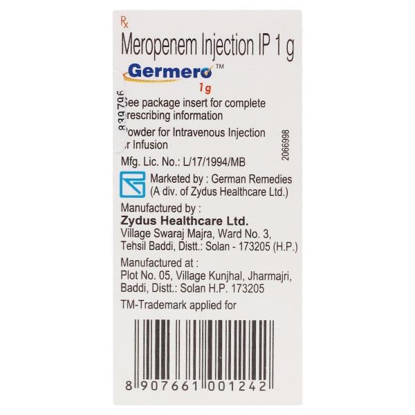Germero 1000mg Injection 1'S