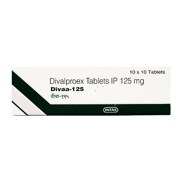 Divaa 125mg Tablet 10'S