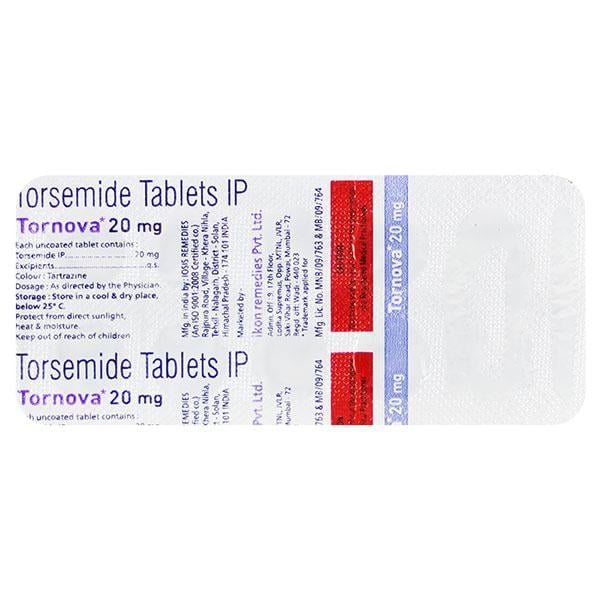 TORNOVA 20mg Tablet 10's