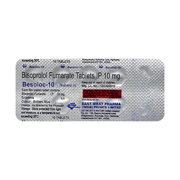 Besoloc 10mg Tablet 10'S