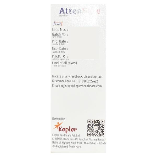 ATTENSURE PEPPERMINT FLAVOUR Syrup 100ml