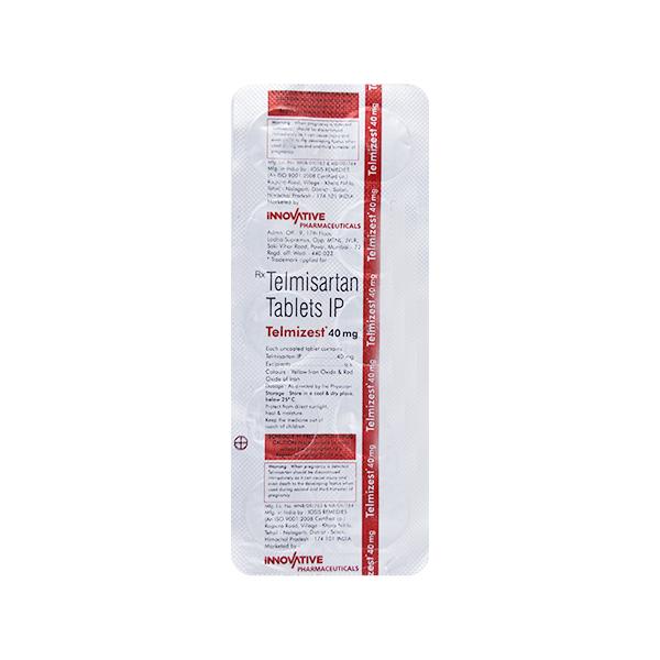 TELMIZEST 40 Tablet 10's