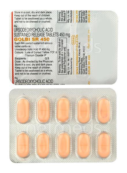 Golbi SR 450mg Tablet 10'S