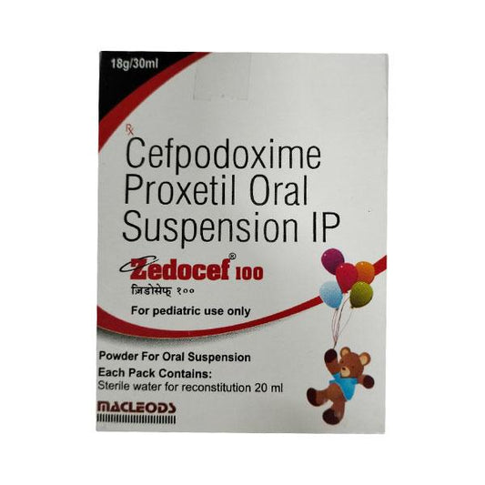 ZEDOCEF 100 Oral Suspension 30ml