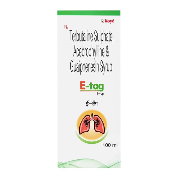 E Tag Syrup 100ml