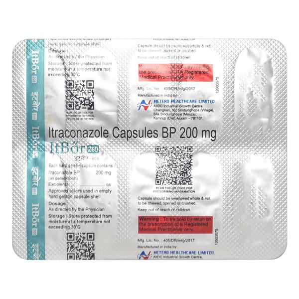 ITBOR 200 Capsule 10's