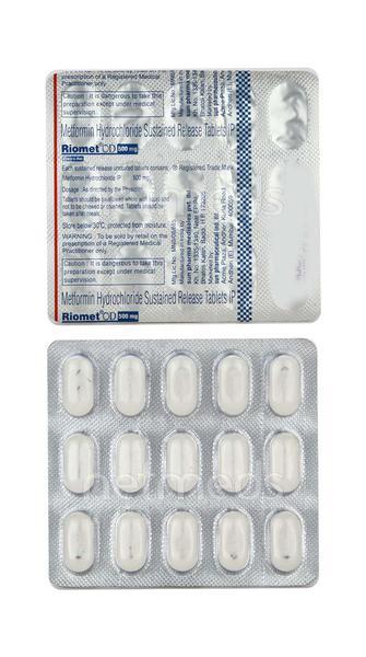 Riomet OD 500mg Tablet 15'S