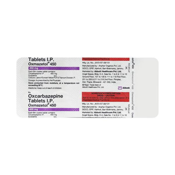 Oxmazetol 450mg Tablet 10'S