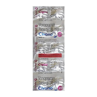 CIVONO 20 Tablet 10's