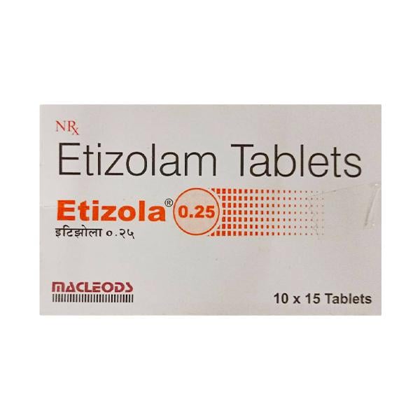 ETIZOLA 0.25 Tablet 15's