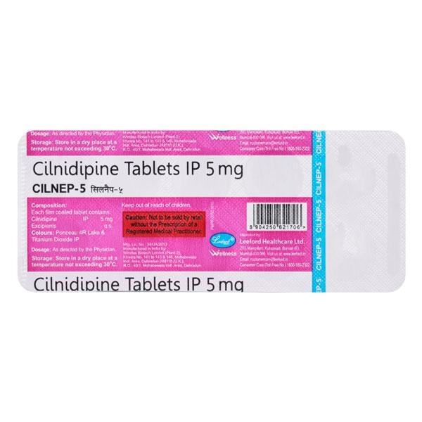 CILNEP 5 Tablet 10's