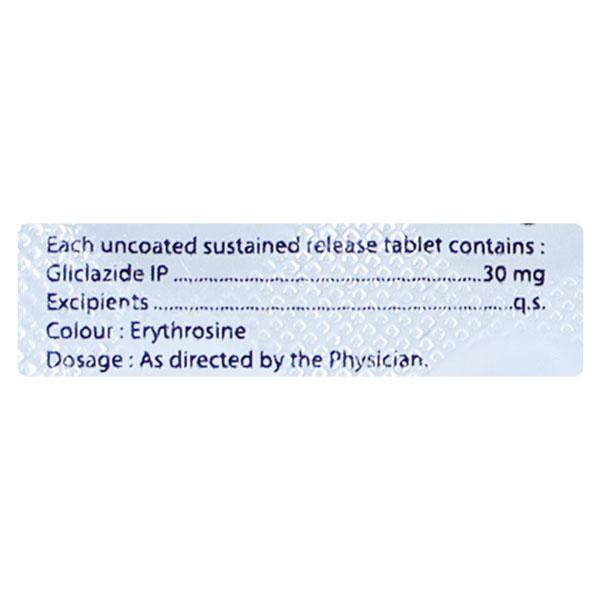 GLIMAC SR 30 Tablet 10's