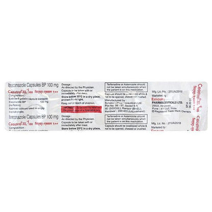 Ceastra XL 100mg Capsule 7'S