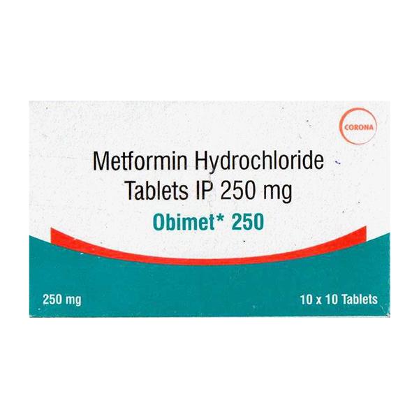 OBIMET 250mg Tablet 10's