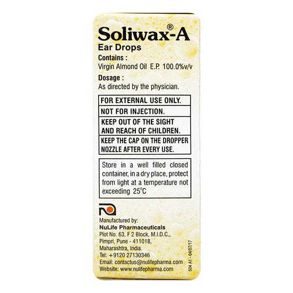 SOLIWAX A Ear Drops 10ml