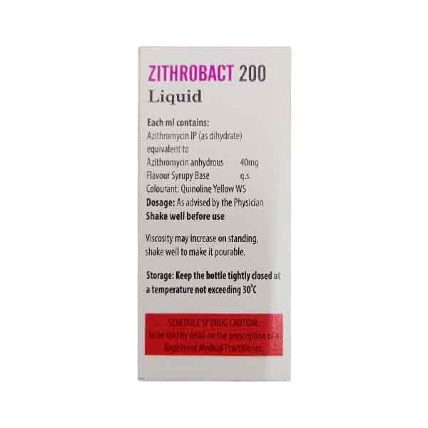 ZITHROBACT 200 Oral suspension 15ml