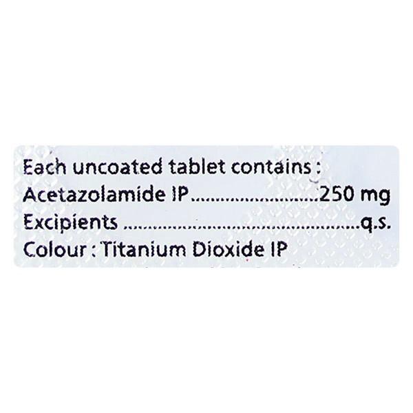 ACETAZIDE 250mg Tablet 10's