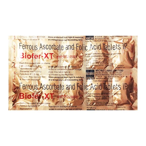 Biofer XT Tablet 10'S