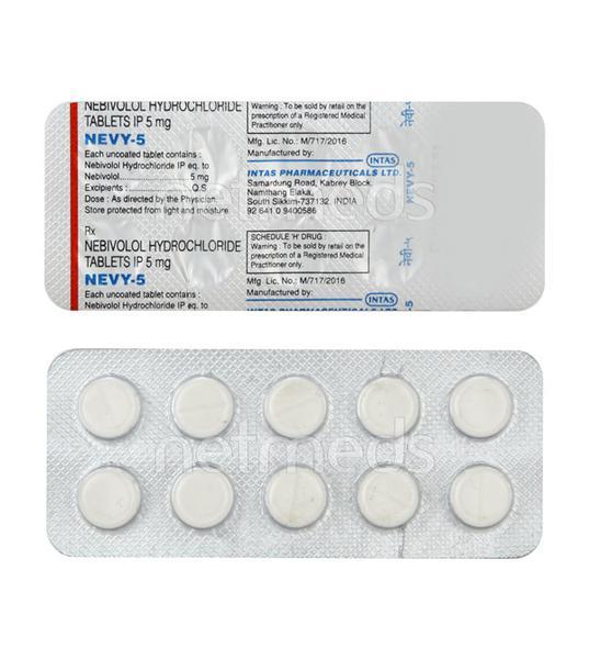 Nevy 5mg Tablet 10'S