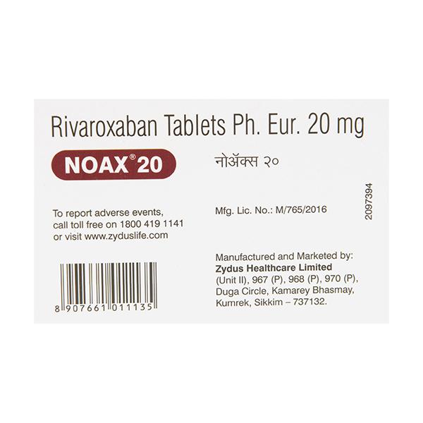 NOAX 20 Tablet 15's