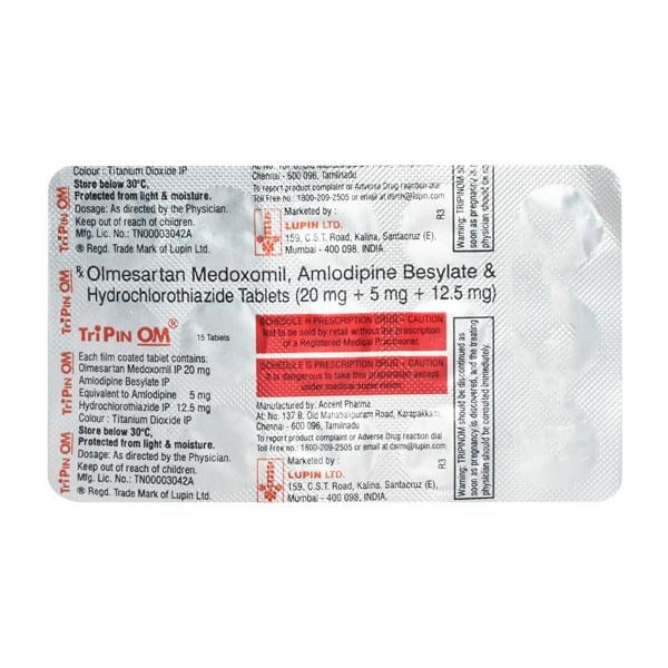 TRIPIN OM Tablet 15's