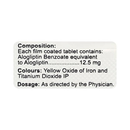 ALOJA 12.5mg Tablet 10's
