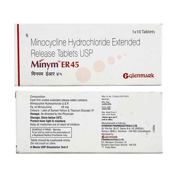 Minym ER 45mg Tablet 10'S