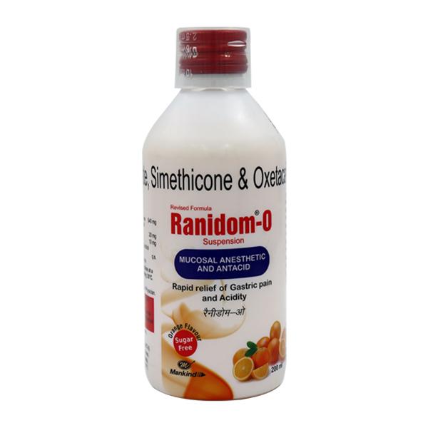 RANIDOM O SUGAR FREE ORANGE FLAVOUR Suspension 200ml