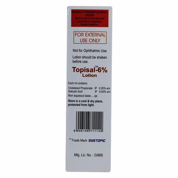 Topisal 6% Lotion 30ml