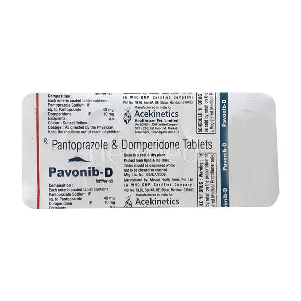 Pavonib D Tablet 10'S