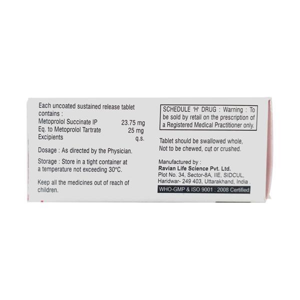 Metfirst XL 25mg Tablet 10'S