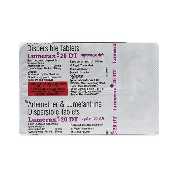 Lumerax DT 20mg Tablet 6'S