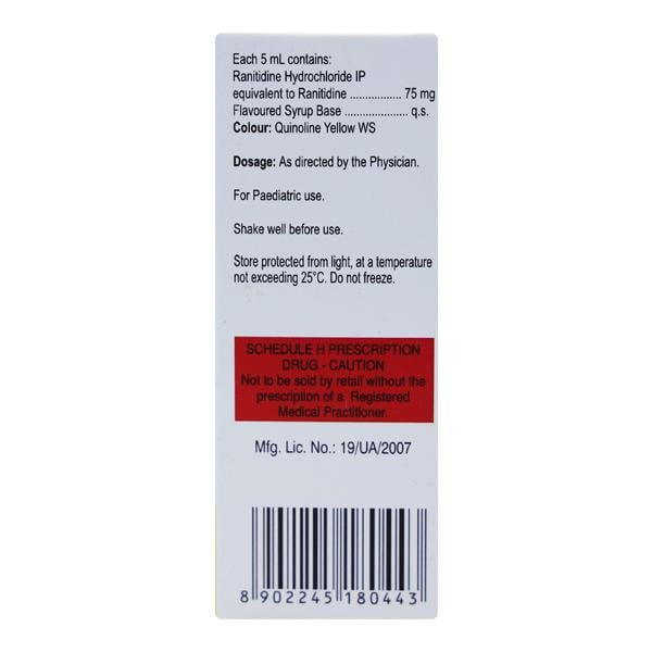 RANTAC MINT INFANT Syrup 30ml