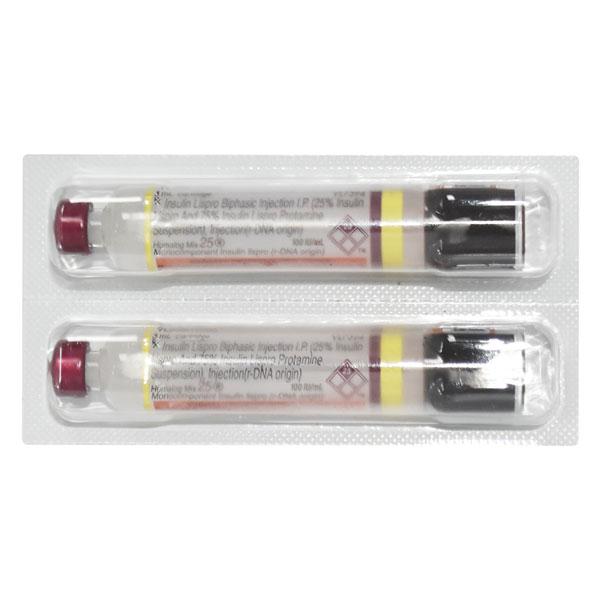 Humalog Mix25 Cartridge 1X3ml