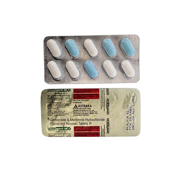 GLIMIGARD M 1 Tablet 10's