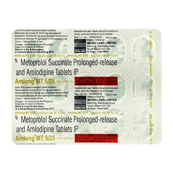 AMLONG MT 5/25 Tablet 15's