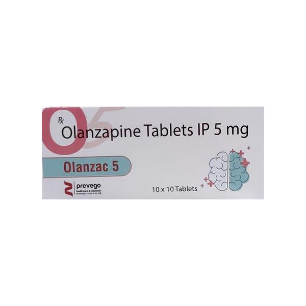 OLANZAC 5 Tablet 10's