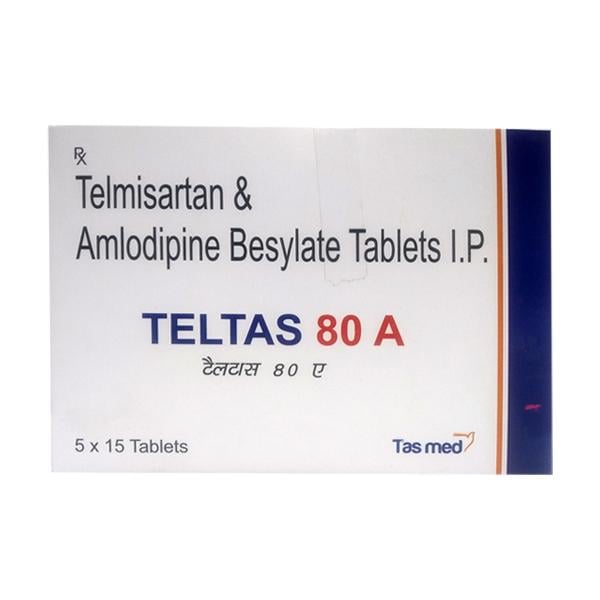 TELTAS 80 A Tablet 15's