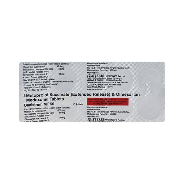 OLMISTRUM MT 50 Tablet 10's
