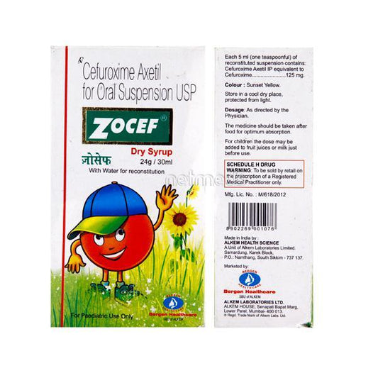 Zocef Dry Syrup 30ml