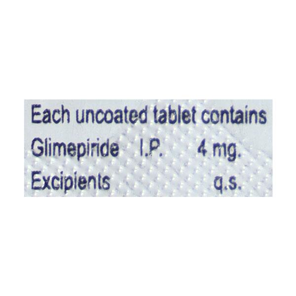 Gride 4mg Tablet 10'S