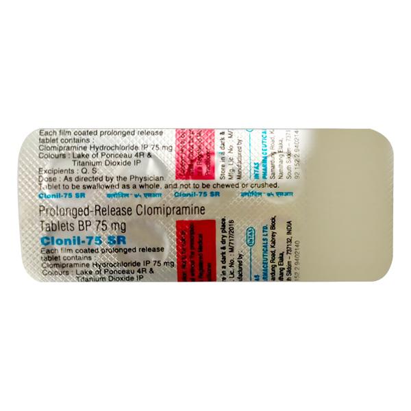 Clonil 75 SR Tablet 10'S
