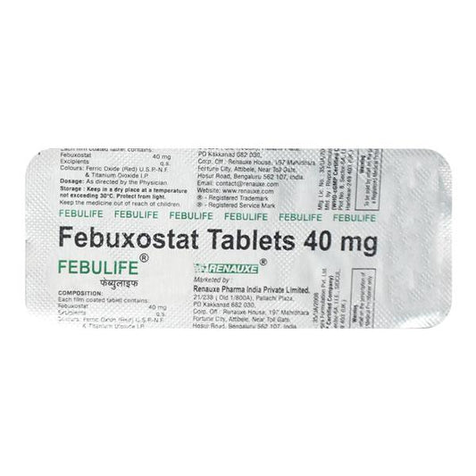 FEBULIFE 40 Tablet 10's