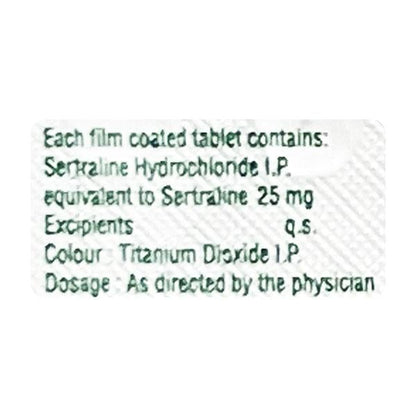 Daxid 25mg Tablet 15'S