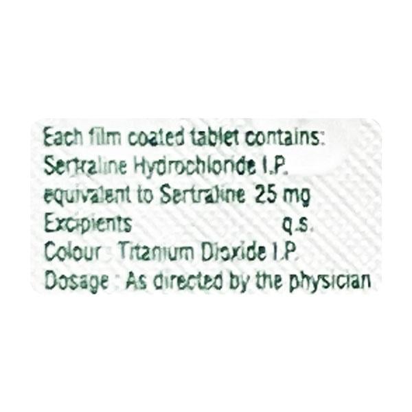 Daxid 25mg Tablet 15'S