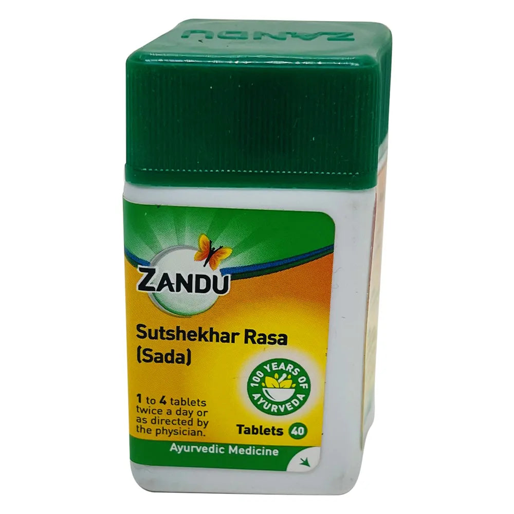 Zandu Sutshekhar Rasa, 40 Tablets