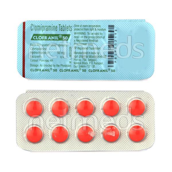 Clofranil 50mg Tablet 10'S