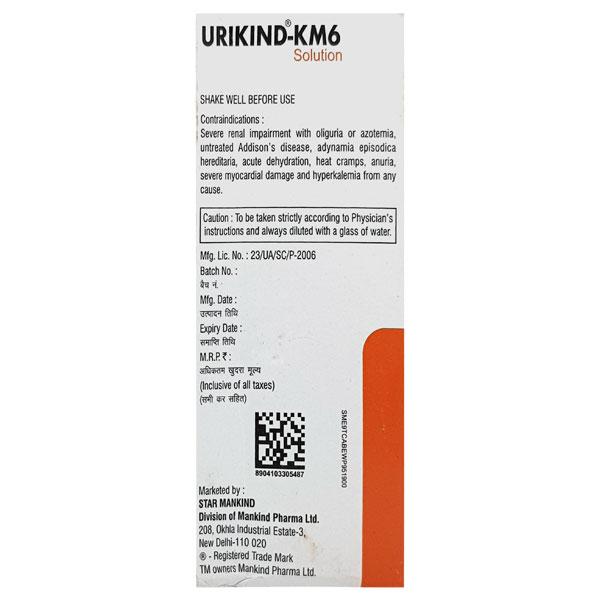 Urikind KM 6 Solution 100ml