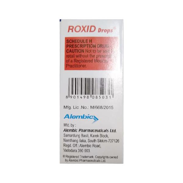 Roxid Mint Flavoured Drops 10ml